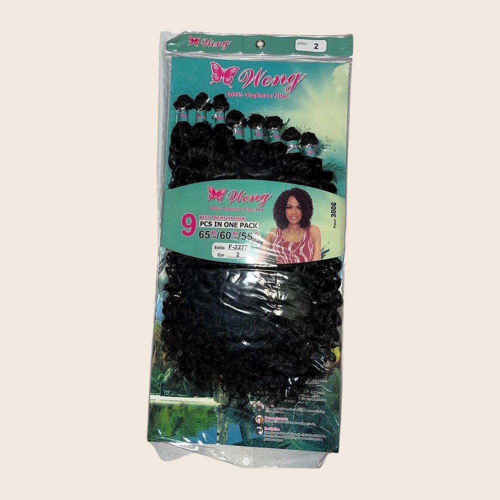 Weng cabelo orgânico cacheado