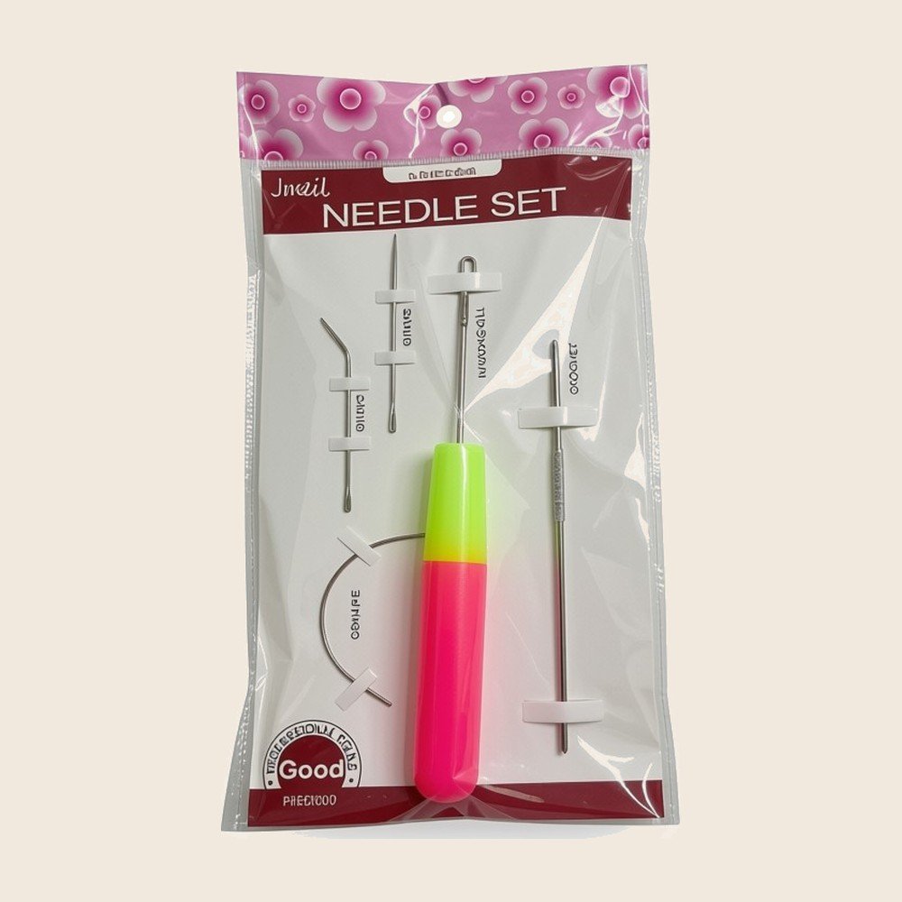 Kit de agulhas para crochet
